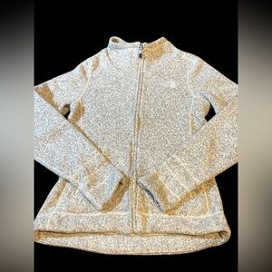 The North Face Women's Light Gray Full-Zip Jacket